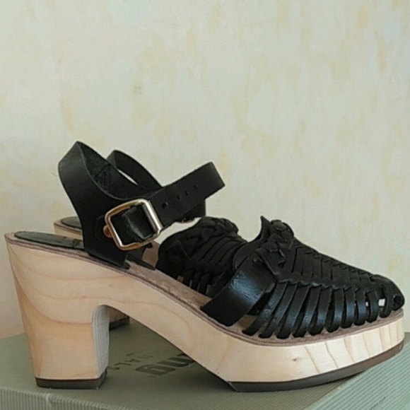 MTNG Originals Vaqueta Leather Clogs. Size 38. NewWith Tags! - Picture 1 of 4